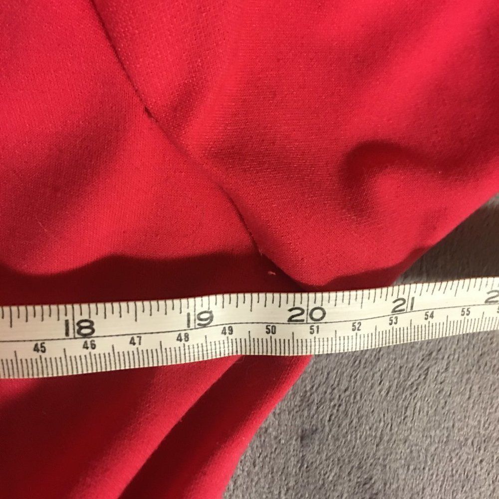 Vintage Lucy Carol Pink Secretary  Bow  Dress 8/10 - Picture 11 of 13